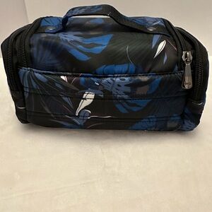 Lug Cosmetic Bag - Trolley Mini Botanical Black